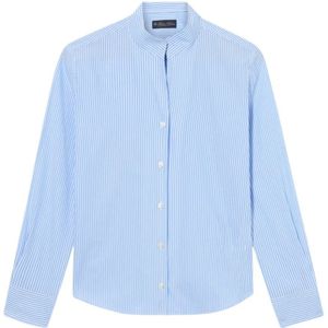 Brooks Brothers, Dames, Blouses & Shirts, Blauw, Maat: S Katoen,