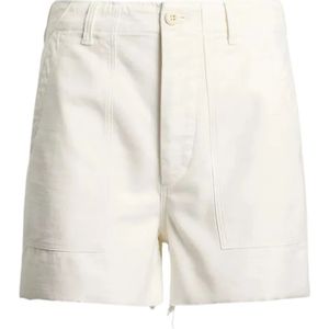 Ralph Lauren, Dames, Korte broeken, Wit, Maat: S Katoen,