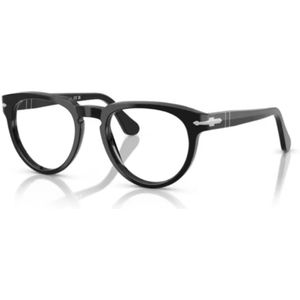 Persol - PO3377V - Optische Monturen - Zwart - Acetaat - Pantos