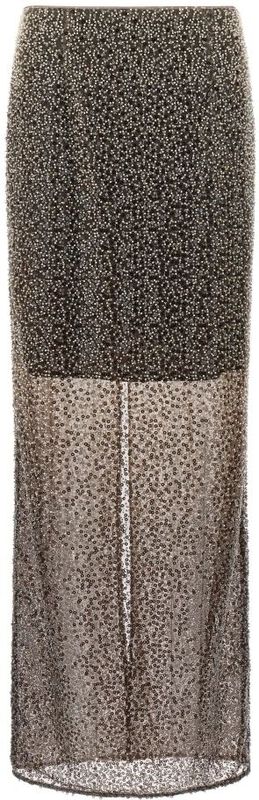 Rotate - Paillettenrok - Bruin - Dames