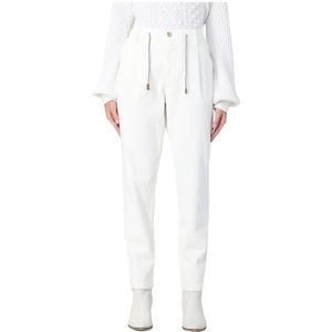 Eleventy, Dames, Broeken, Wit, Maat: S