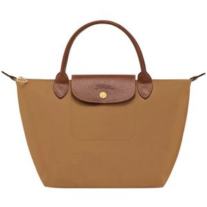 Longchamp, Dames, Tassen, Bruin, Maat: ONE Size Polyamide,
