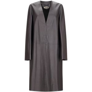 Fendi, Dames, Mantels, Paars, Maat: XS