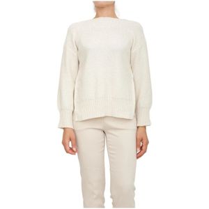 Marella, Dames, Truien, Wit, Maat: S Poliester,