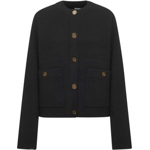 TotêMe, Dames, Truien, Zwart, Maat: XS Wol,