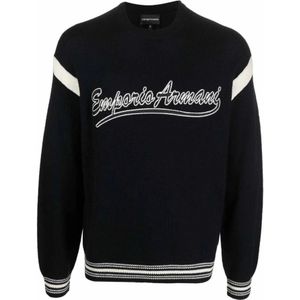 Emporio Armani, Heren, Truien, Blauw, Maat: M