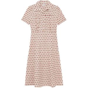 Ines de la Fressange Paris, Dames, Jurken, Veelkleurig, Maat: XL Linnen,