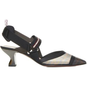 Fendi, Dames, Schoenen, Bruin, Maat: 35 EU