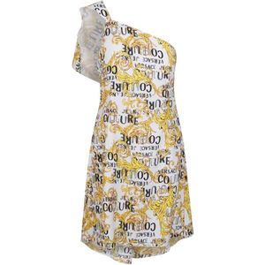Versace Jeans Couture, Dames, Jurken, Veelkleurig, Maat: XS