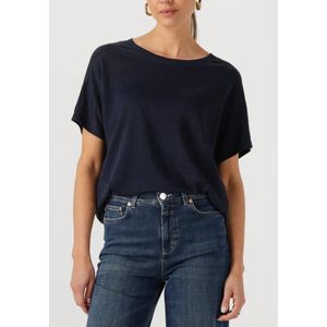 Des Petits Hauts, Dames, Truien, Blauw, Maat: XS Linnen,