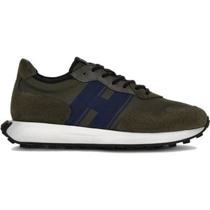 Hogan Groen/Blauwe Sneakers met Memory Foam , Green , Heren , Maat: 46 EU