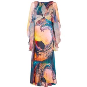 Roberto Cavalli, Dames, Jurken, Veelkleurig, Maat: XS