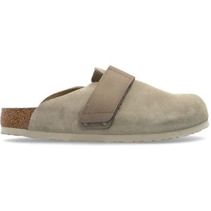 Birkenstock, Heren, Schoenen, Beige, Maat: 39 EU Leer,