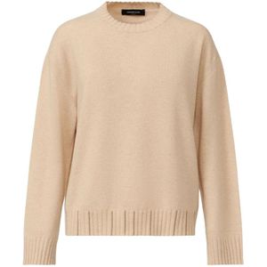 Fabiana Filippi, Dames, Truien, Beige, Maat: XL Zijde,