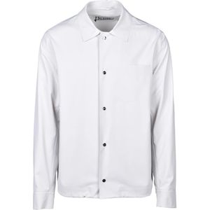 Herno, Heren, Overhemden, Wit, Maat: XL Polyamide,