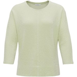 Opus, Dames, Truien, Groen, Maat: XL Viscose,