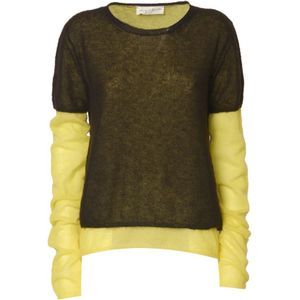 Phisique du Role, Dames, Truien, Veelkleurig, Maat: M Mohair,