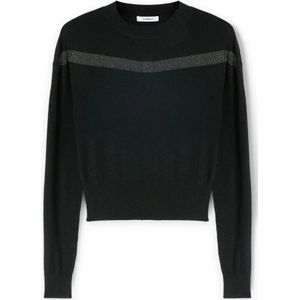 Motivi, Dames, Truien, Zwart, Maat: XS Wol,