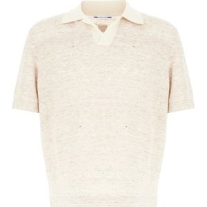 Jacob Cohën, Heren, Tops, Beige, Maat: S Denim,