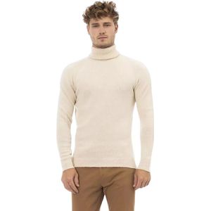 Alpha Studio, Heren, Truien, Beige, Maat: XL Katoen,