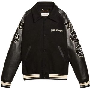 Golden Goose, Heren, Jassen, Zwart, Maat: L Wol,