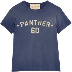 Valentino Garavani, Heren, Tops, Blauw, Maat: M