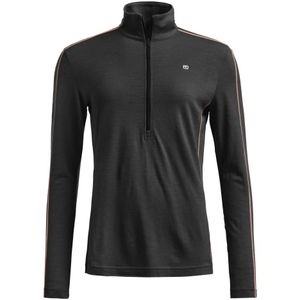 Ortovox, Dames, Tops, Zwart, Maat: M Wol,