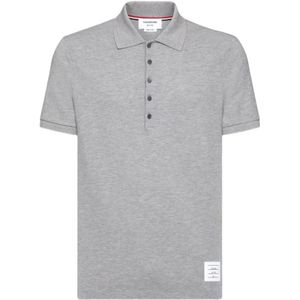 Thom Browne, Heren, Tops, Grijs, Maat: 2XL Katoen,