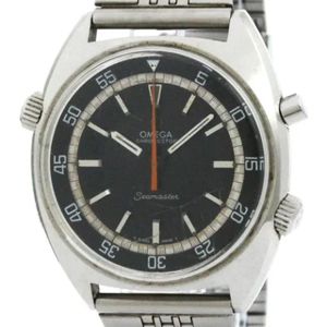 Omega Vintage, Heren, Pre-owned, Zwart, Maat: ONE Size