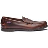 Sebago - Thetford Docksides - Loafers - Bruin - Leer