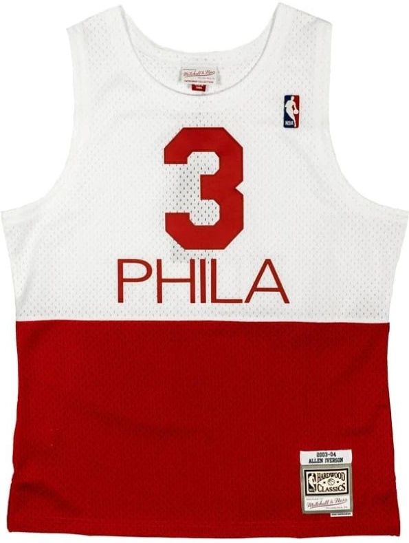 Mitchell & Ness - Allen Iverson NBA Jersey - Veelkleurig - Heren - Polyester