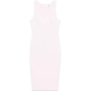 Elisabetta Franchi, Dames, Jurken, Roze, Maat: L
