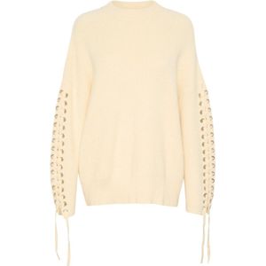 Karen by Simonsen, Dames, Truien, Beige, Maat: L