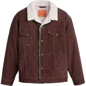 Levi's - Sherpa Chicory Jas - Bruin - Corduroy