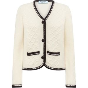 Blugirl, Dames, Truien, Wit, Maat: M