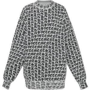 Vetements, Dames, Truien, Grijs, Maat: XL Wol,