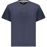 Guess - Oversize Logo Emb T-shirt - Katoen - Korte Mouwen