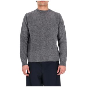 Herno, Heren, Truien, Grijs, Maat: XL Wol,