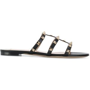 Valentino Garavani, Dames, Schoenen, Zwart, Maat: 36 EU Leer,