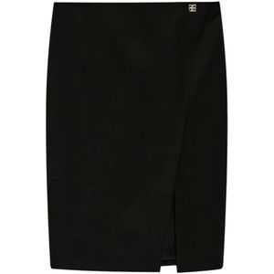 Givenchy, Dames, Rokken, Zwart, Maat: S Wol,