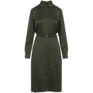 Gucci, Dames, Jurken, Groen, Maat: XS Satijn,