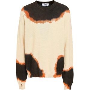 Msgm, Heren, Truien, Veelkleurig, Maat: XS Katoen,