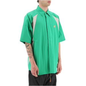 Ambush, Heren, Overhemden, Groen, Maat: M Katoen,