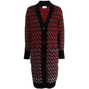 Ferragamo, Dames, Truien, Veelkleurig, Maat: L Wol,