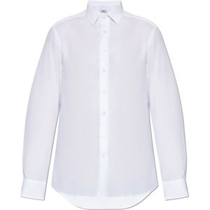 Etro, Heren, Overhemden, Wit, Maat: L Katoen,