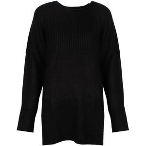 Silvian Heach - Losgebreide Trui - Zwart - 90% Acryl, 10% Nylon
