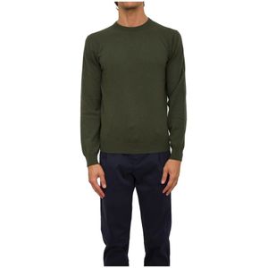 Corneliani, Heren, Truien, Groen, Maat: XL Wol,