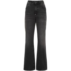 Philipp Plein, Dames, Jeans, Zwart, Maat: W27 Katoen,