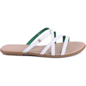 Tommy Hilfiger, Dames, Schoenen, Wit, Maat: 42 EU Leer,