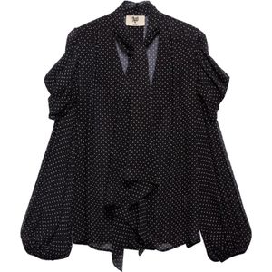 Aniye By, Dames, Blouses & Shirts, Zwart, Maat: S